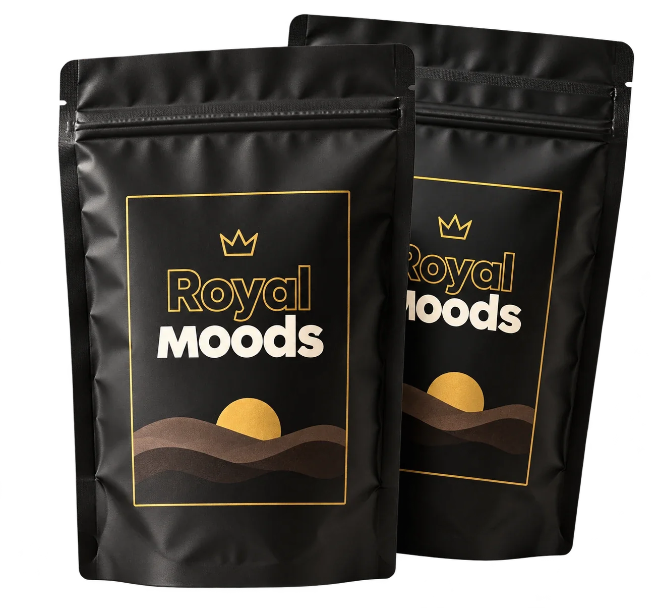 Two Royal Moods Date Night Brew coffee pouches